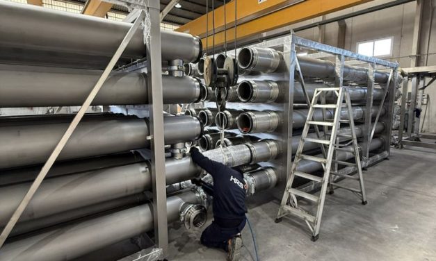 HRS DTI Series heat exchangers replace old heating infrastructure at anaerobic digestion plant