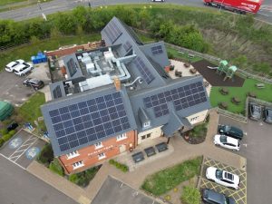 The solar system installed at Paisley Pear pub in Brackley Northamptonshire will meet 15 20 of the pubs energy requirements for the next 25 years