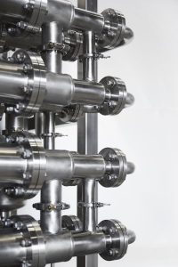 Tube in tube or annular space heat exchangers such as the HRS AS Series respectively are designed for more viscous materials