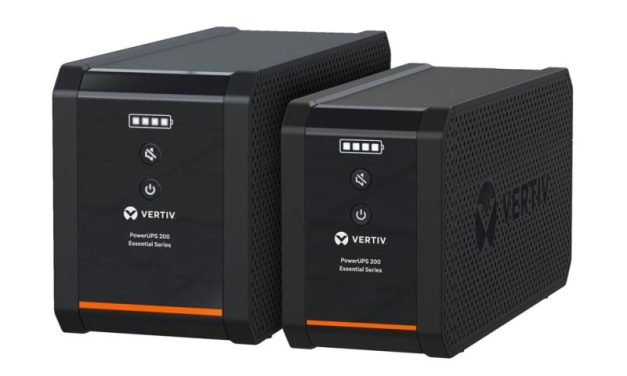 Vertiv PowerUPS 200 series provides backup power for personal devices and business applications