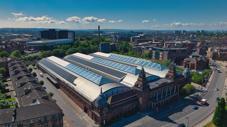 Vital Energi completes £1.5 million installation of over 1,000 solar panels on Glasgow’s historic Kelvin Hall