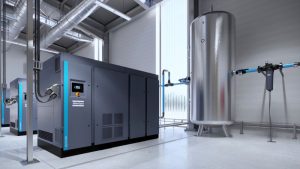 compressor installed