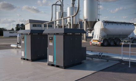 Atlas Copco ZS 4 oil-free screw blowers combine energy efficiency with high performance
