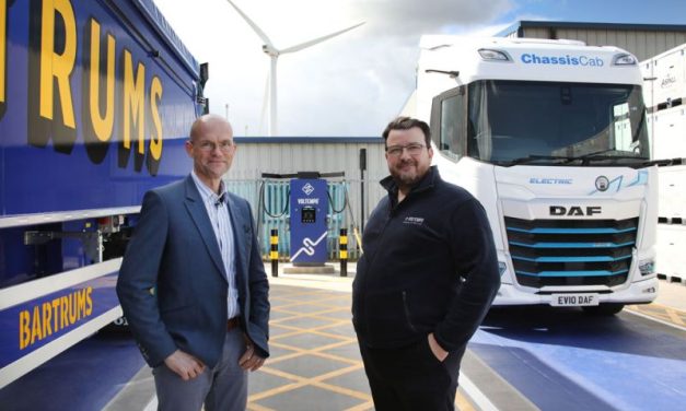 Bartrums Haulage powers up with Voltempo supported by Depot Charging Scheme funding