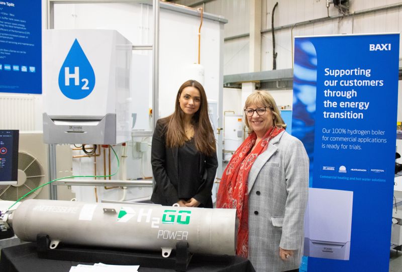 Baxi and H2GO Power sign historic MoU to tackle heat decarbonisation with green hydrogen-based solutions