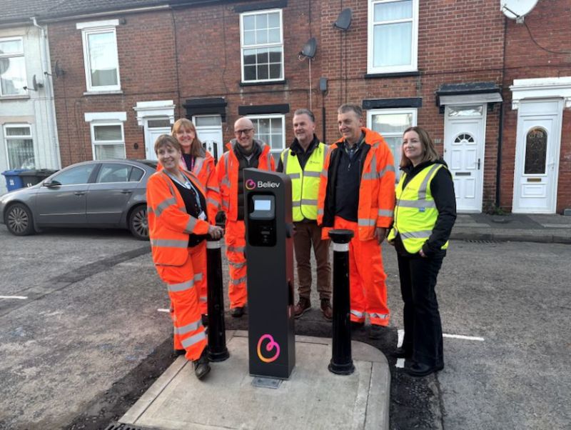 Believ installs EV charge points in Suffolk using £5.3 million government funding through LEVI scheme