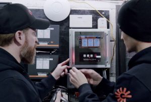 boiler control panel