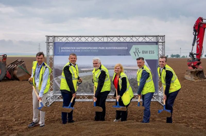BW ESS breaks ground on Klostermansfeld BESS, one of Europe’s largest energy storage projects