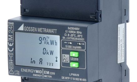 Energy meters now have radio interface based on LoRaWAN
