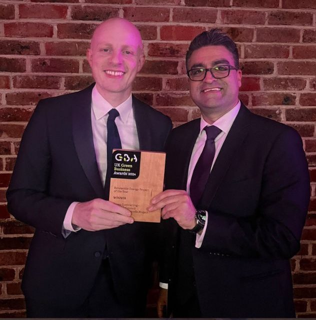Major social housing ground source heating project scoops Business Green award