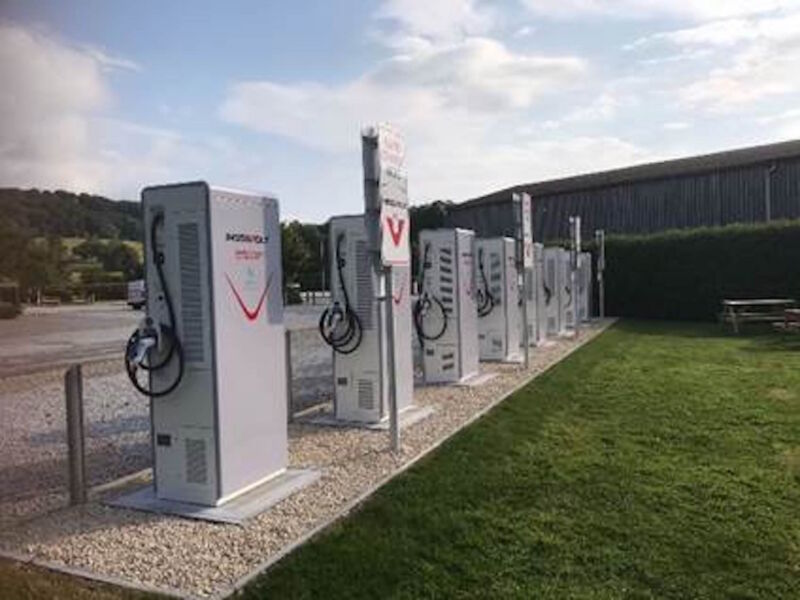 InstaVolt energises eight-charger hub on key route in Wales at Rhug Estate
