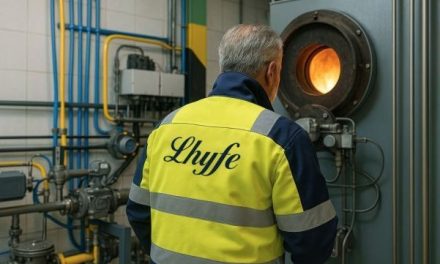 Lhyfe tests the use of green hydrogen as a replacement for natural gas in the industrial sector