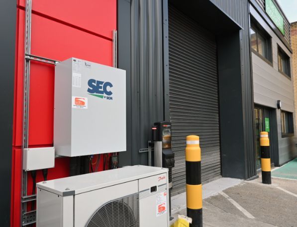 Beijer Ref helps deliver hot water with almost zero energy consumption to Felix charity