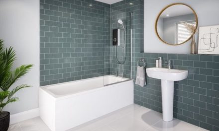 New electric shower works with waste water heat recovery to reduce energy use