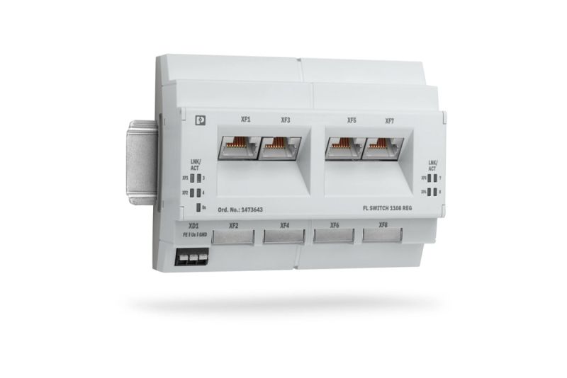 Phoenix Contact Release Unmanaged REG Switches for Building Automation
