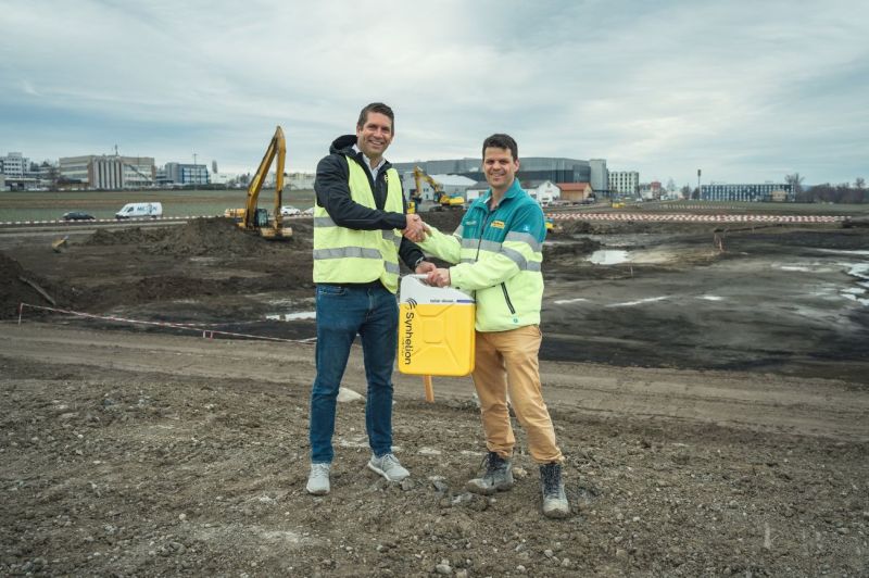 Eberhard Bau to purchase Synhelion solar diesel for its construction machinery